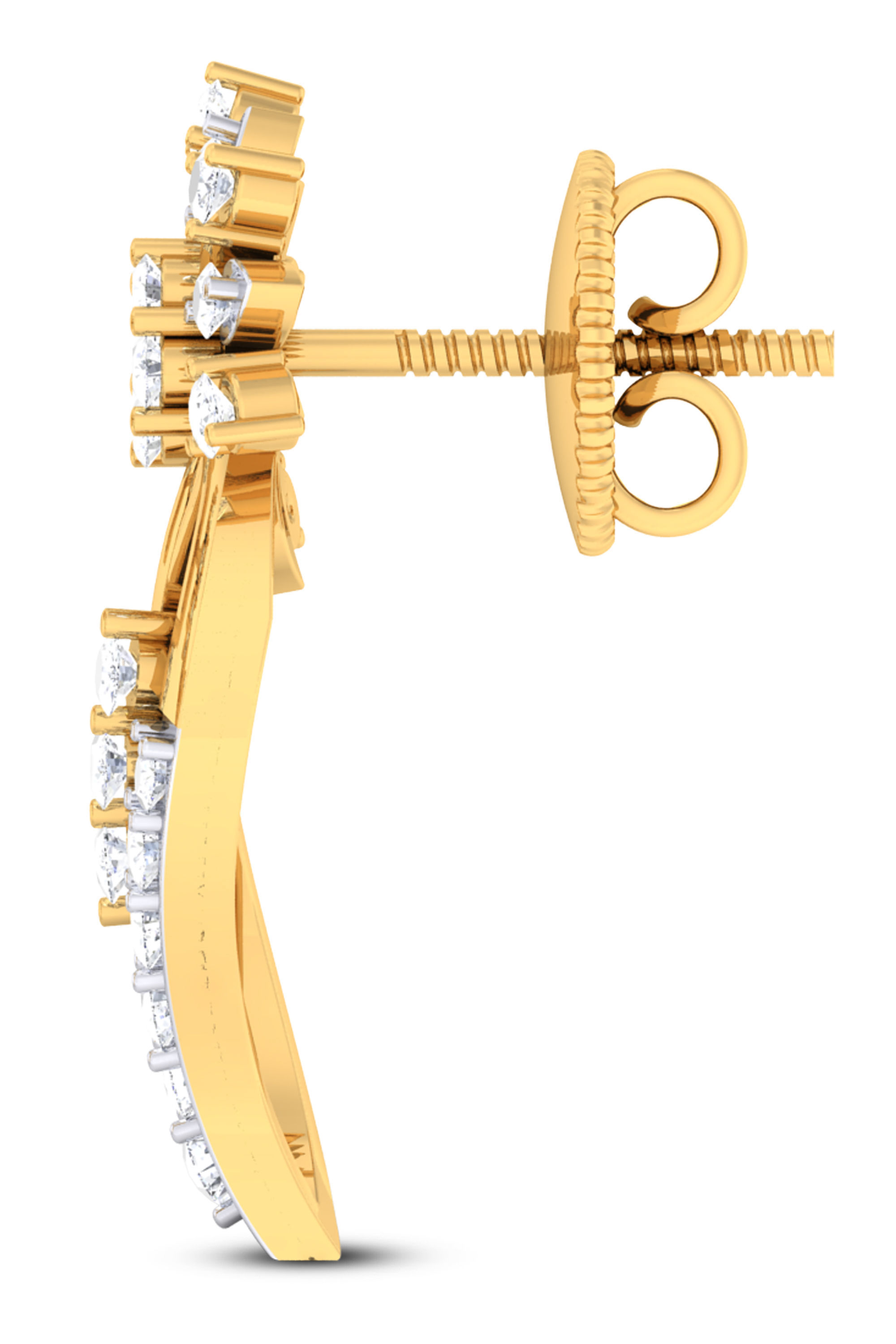 Women pendant-earrings set mgx render detail 3D print model 3D print model_3