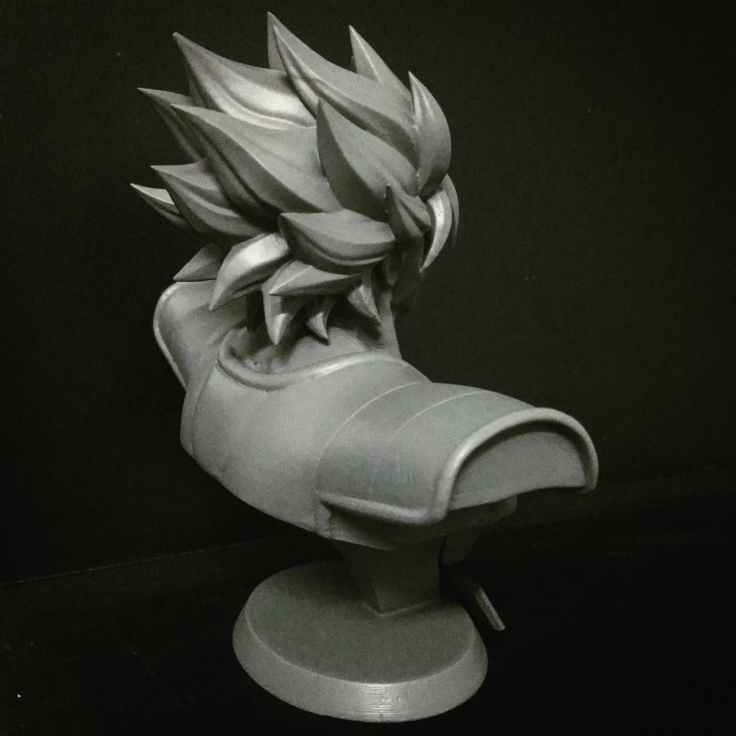 Broly Bust - from Broly Movie 2019 3D print model_14