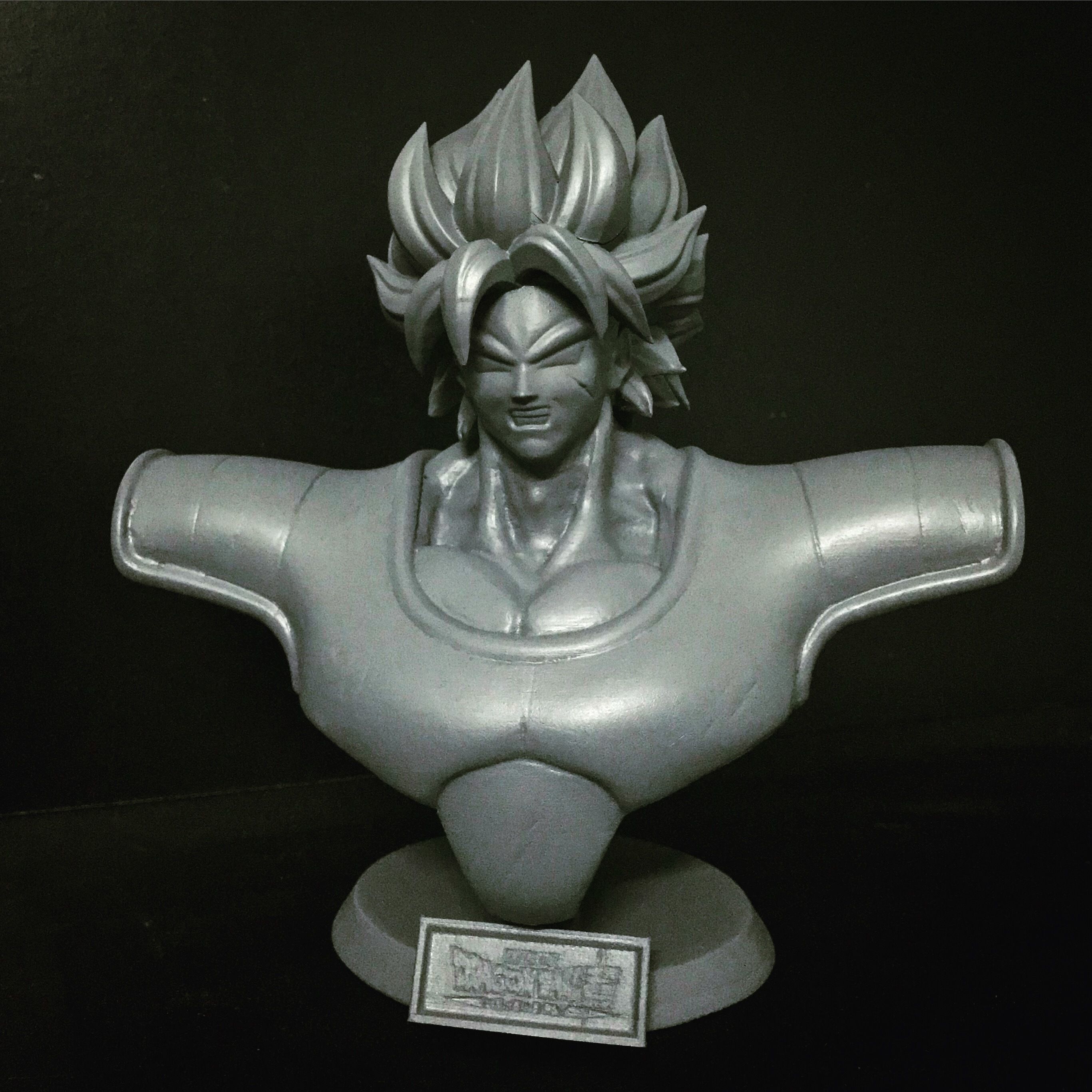 Broly Bust - from Broly Movie 2019 3D print model_15