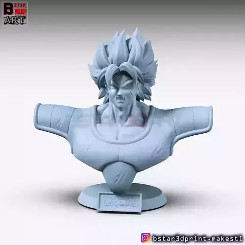 Broly Bust - from Broly Movie 2019