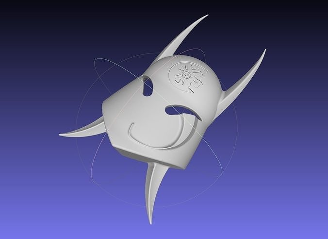 Cypher Team Kunoichi Mask Printable Model 3D print model