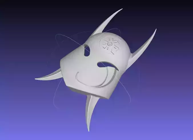 Cypher Team Kunoichi Mask Printable Model 3D print model Cypher Team Kunoichi Mask Printable Model 3D print model