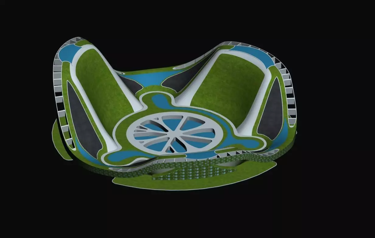 Floating Architecture and Future Architecture 3D model_0