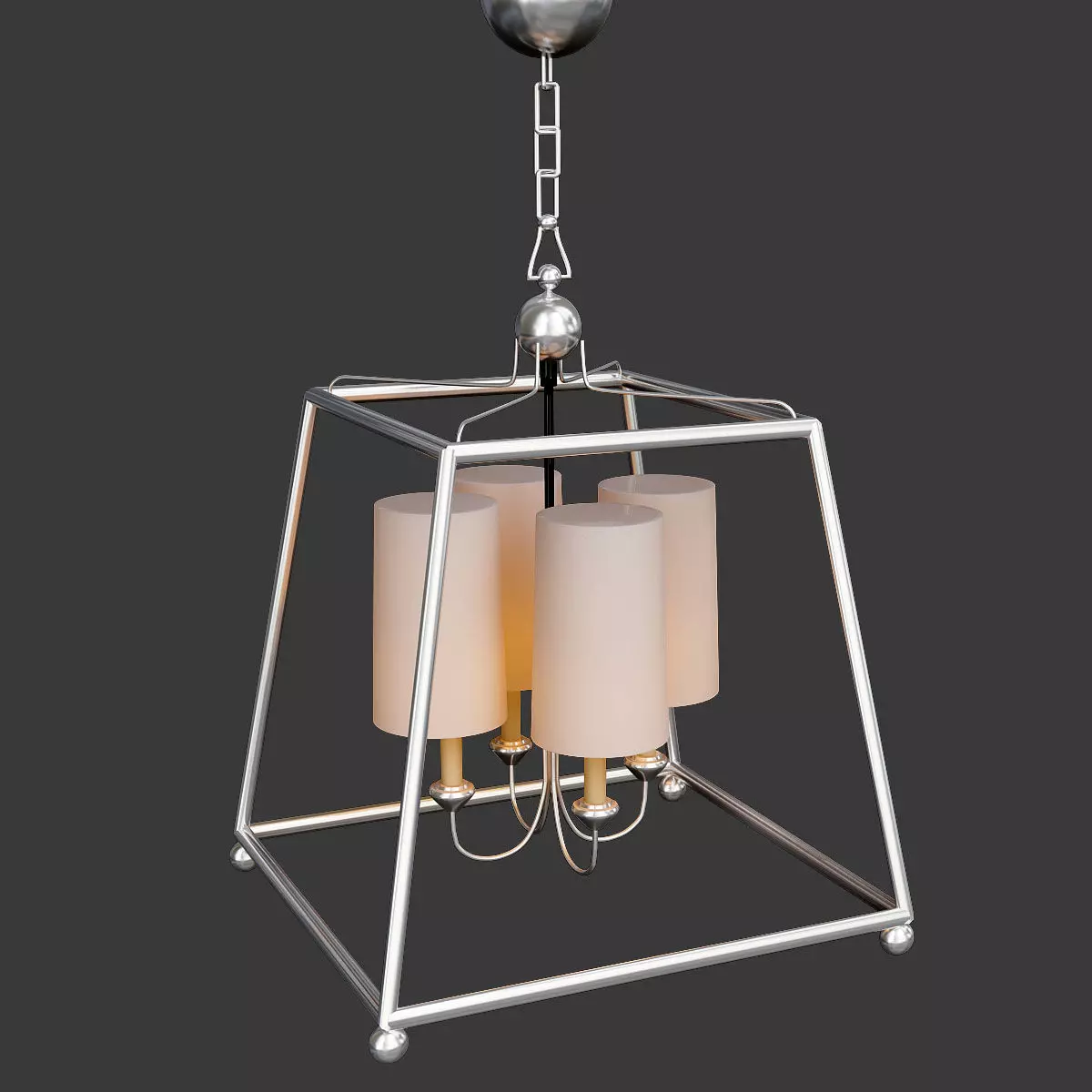Comsylvan 4 light chandelier cprod 3D model_0