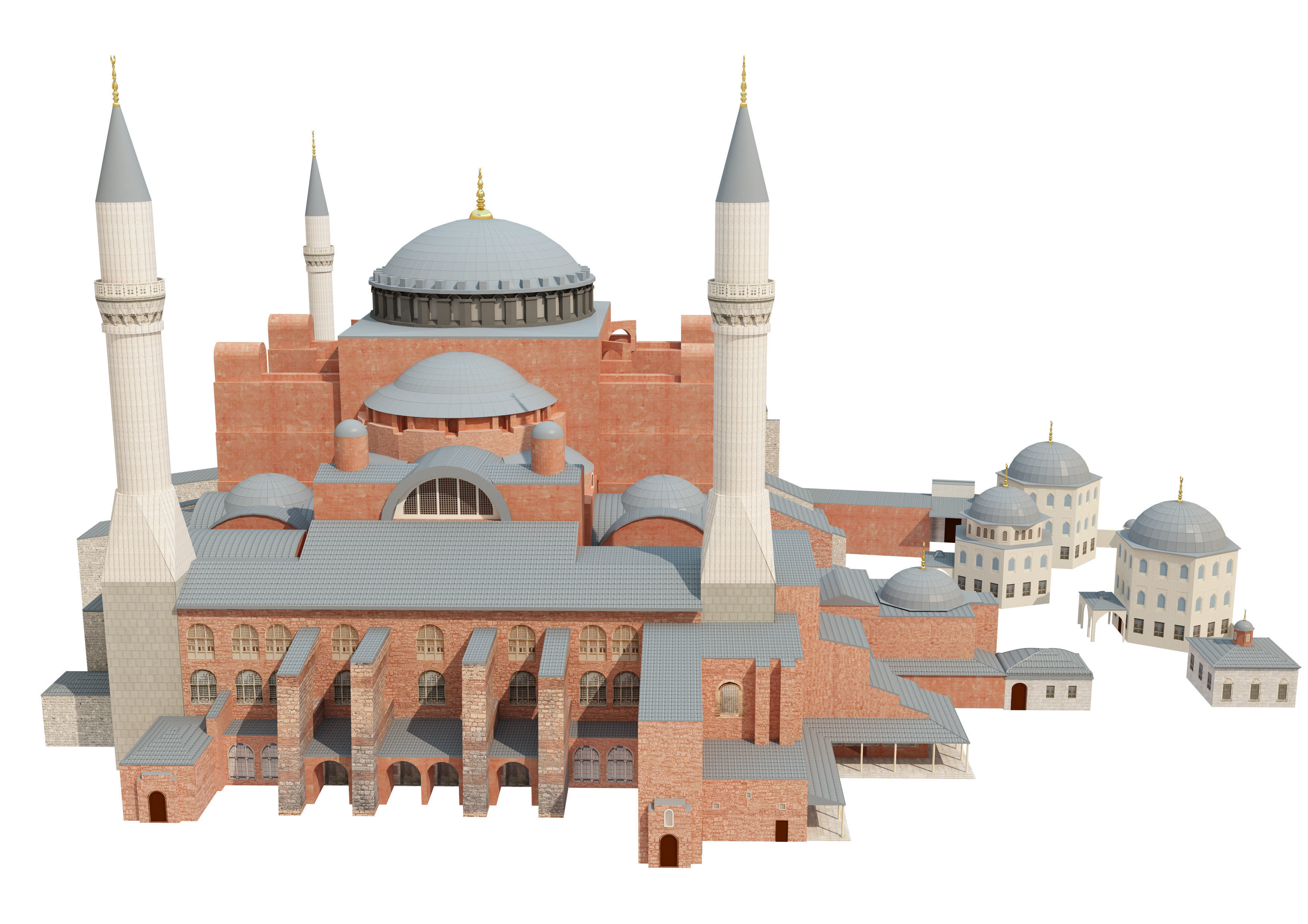 Hagia Sophia 3D model_7