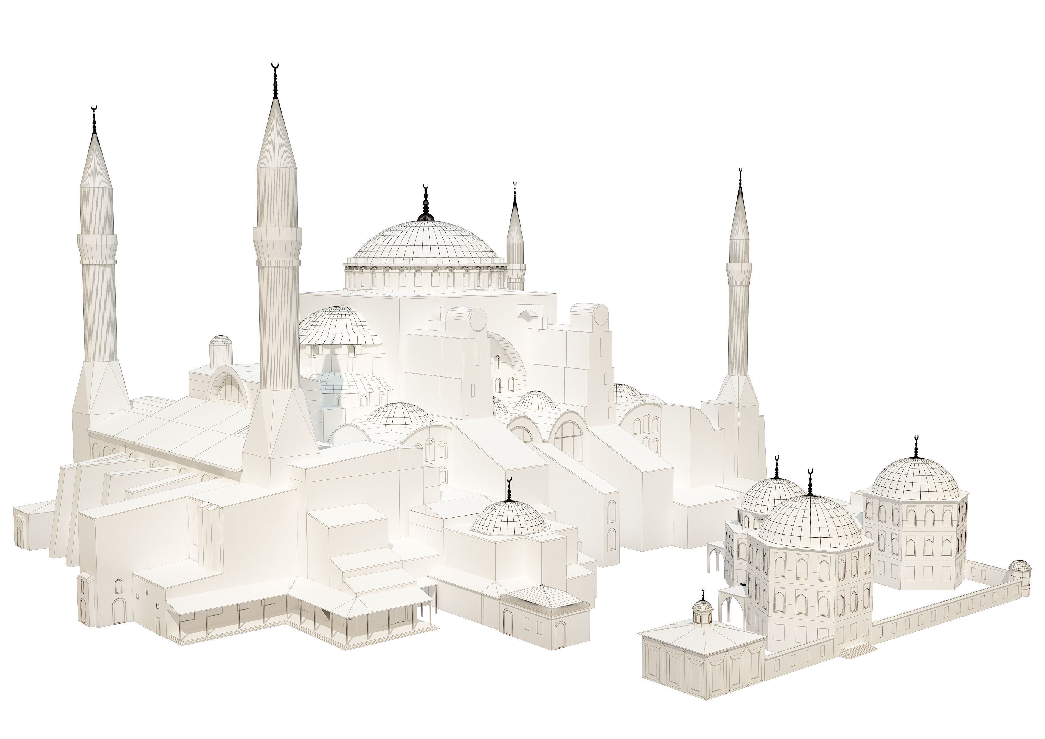 Hagia Sophia 3D model_29