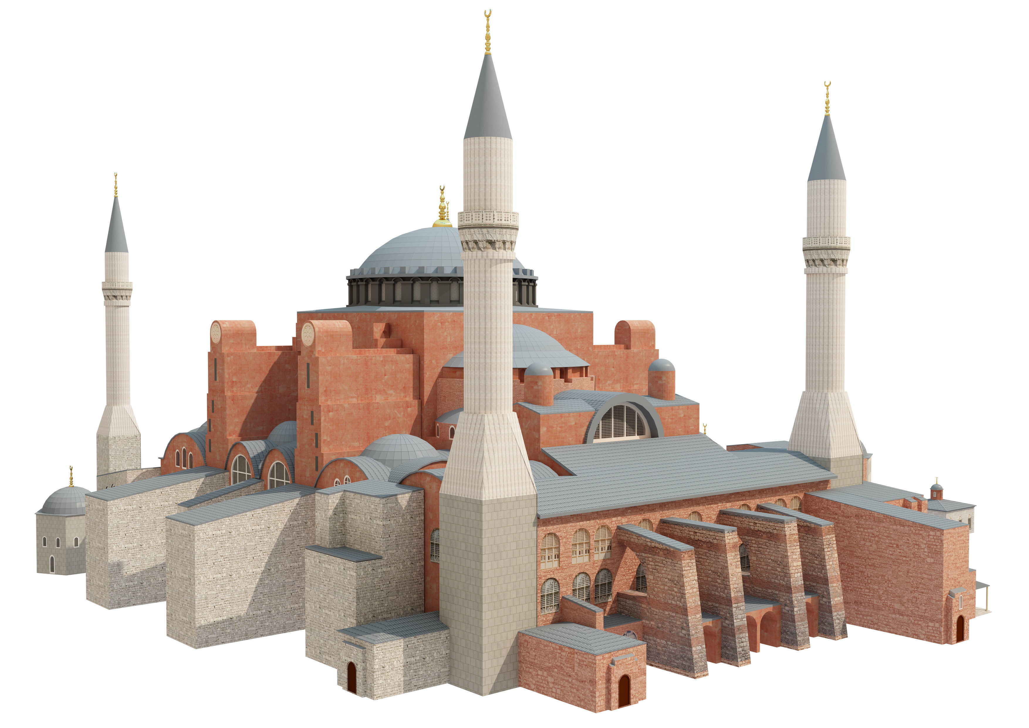 Hagia Sophia 3D model_6