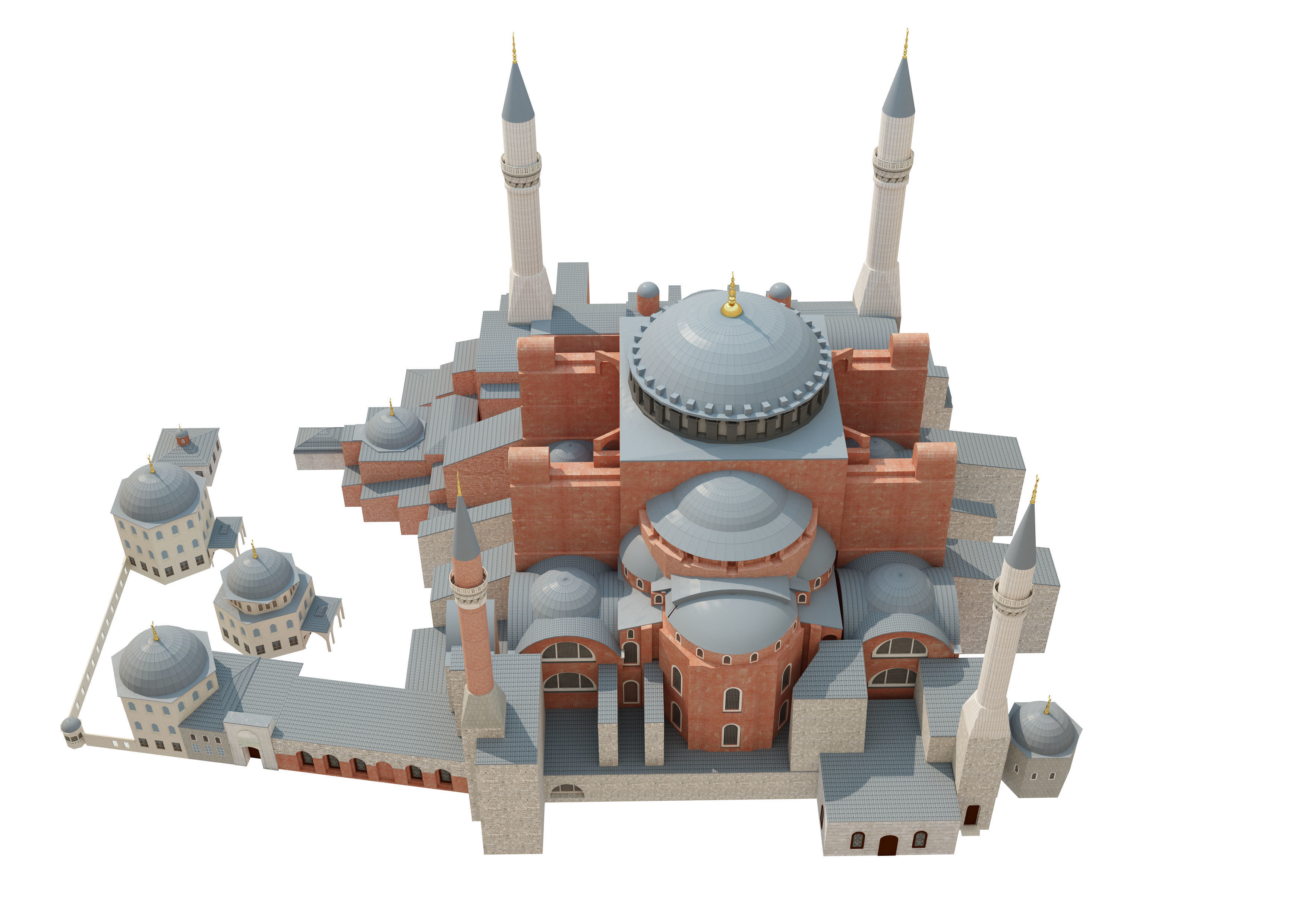 Hagia Sophia 3D model_10