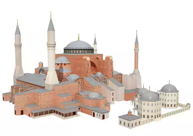 Hagia Sophia 3D model