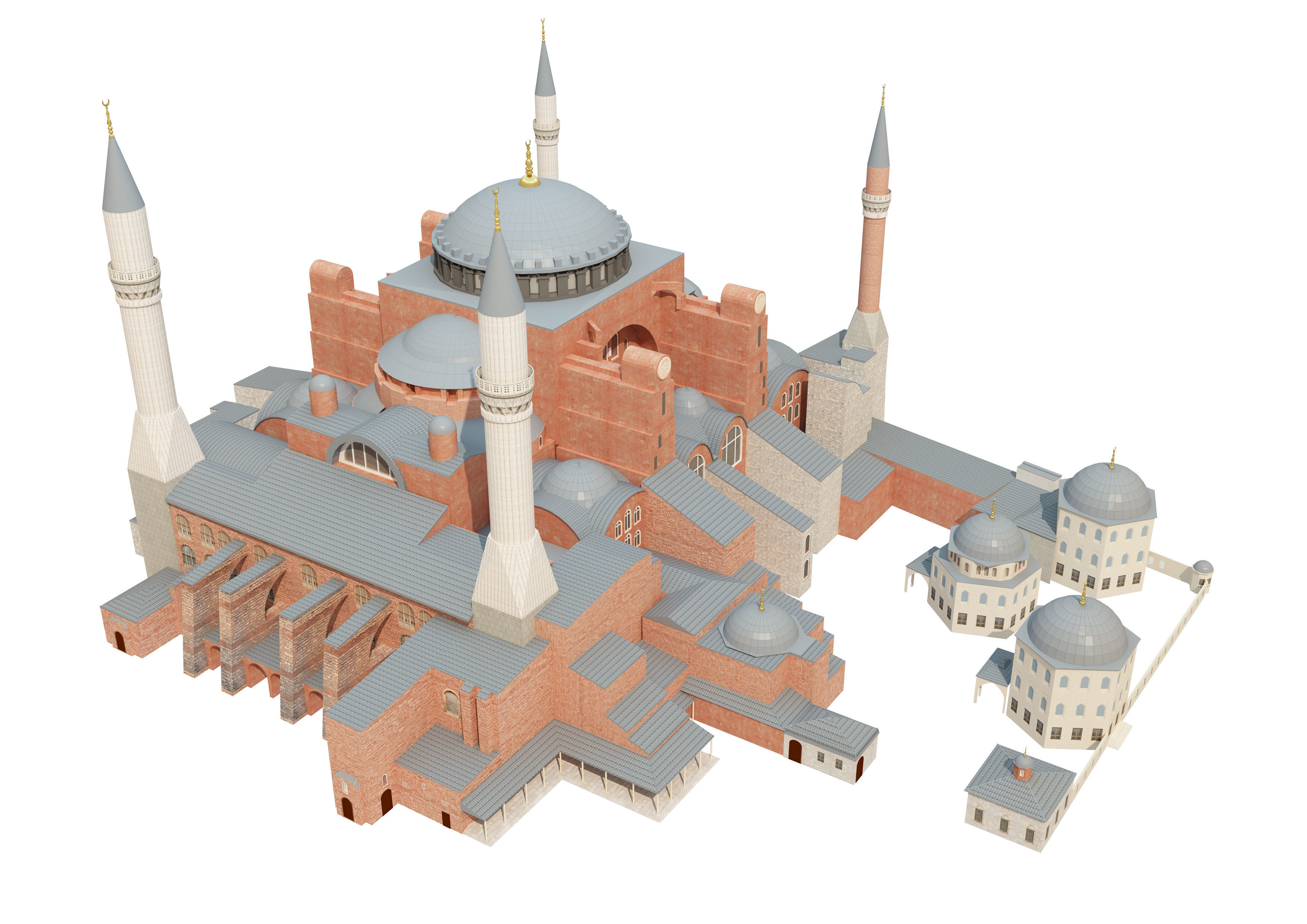 Hagia Sophia 3D model_8