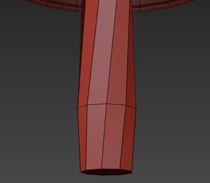 AERIN table lamp with shade 3D model_6