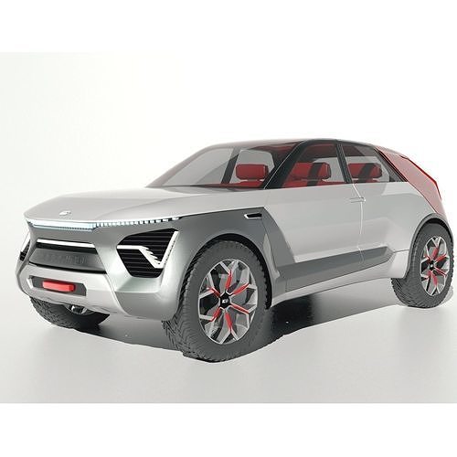 Kia Habaniro Concept SUV 3D model
