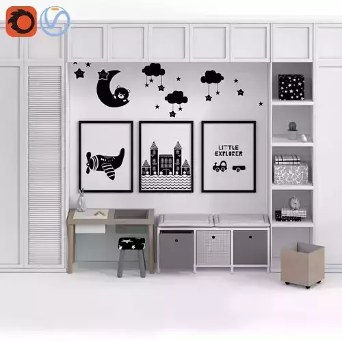 Kid Furniture composition Full set