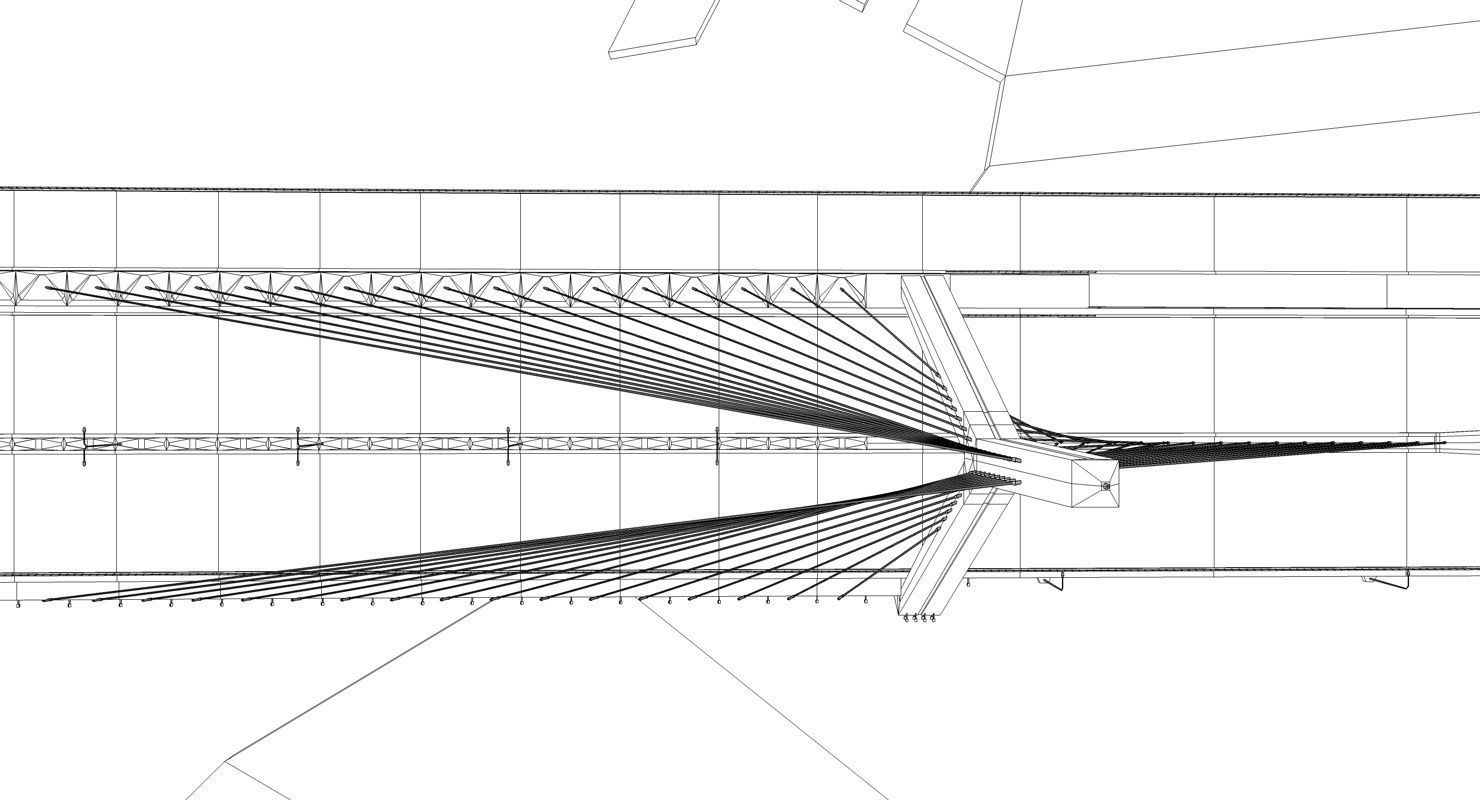 Boston Zakim Bridge 3D model_19
