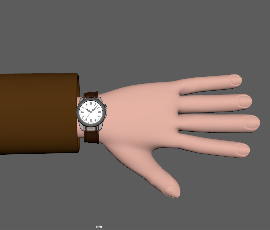 Detective Cartoon 3D model_27