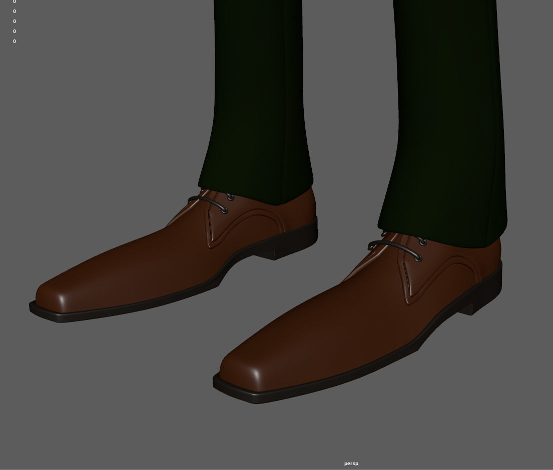 Detective Cartoon 3D model_29