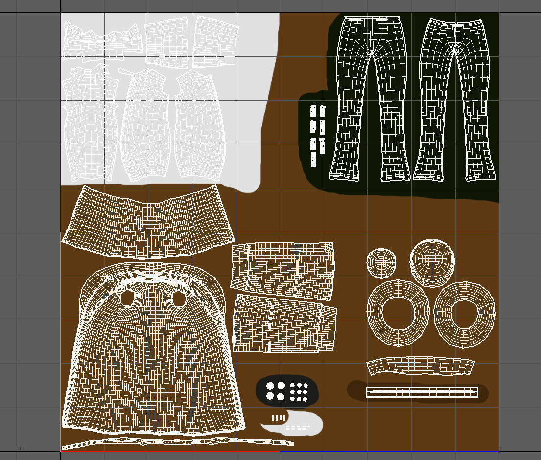 Detective Cartoon 3D model_35