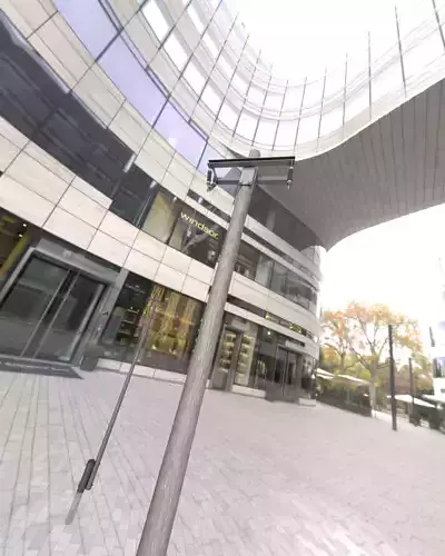 Wooden Electricity Pole without Ladder - Object 030