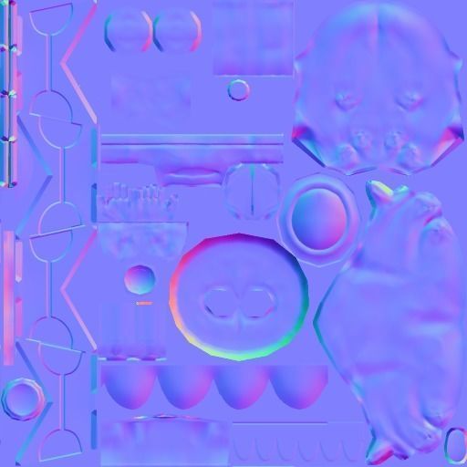 maroooooo eye with circle in middle 3D model_2