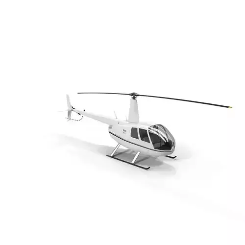 Robinson R44 Helicopter  3D model