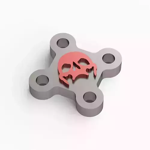Dead head trinket 3D print model