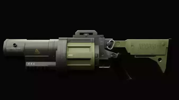 Sci Fi - Grenade launcher