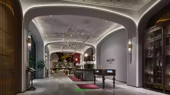 Mercure hotel lobby 
