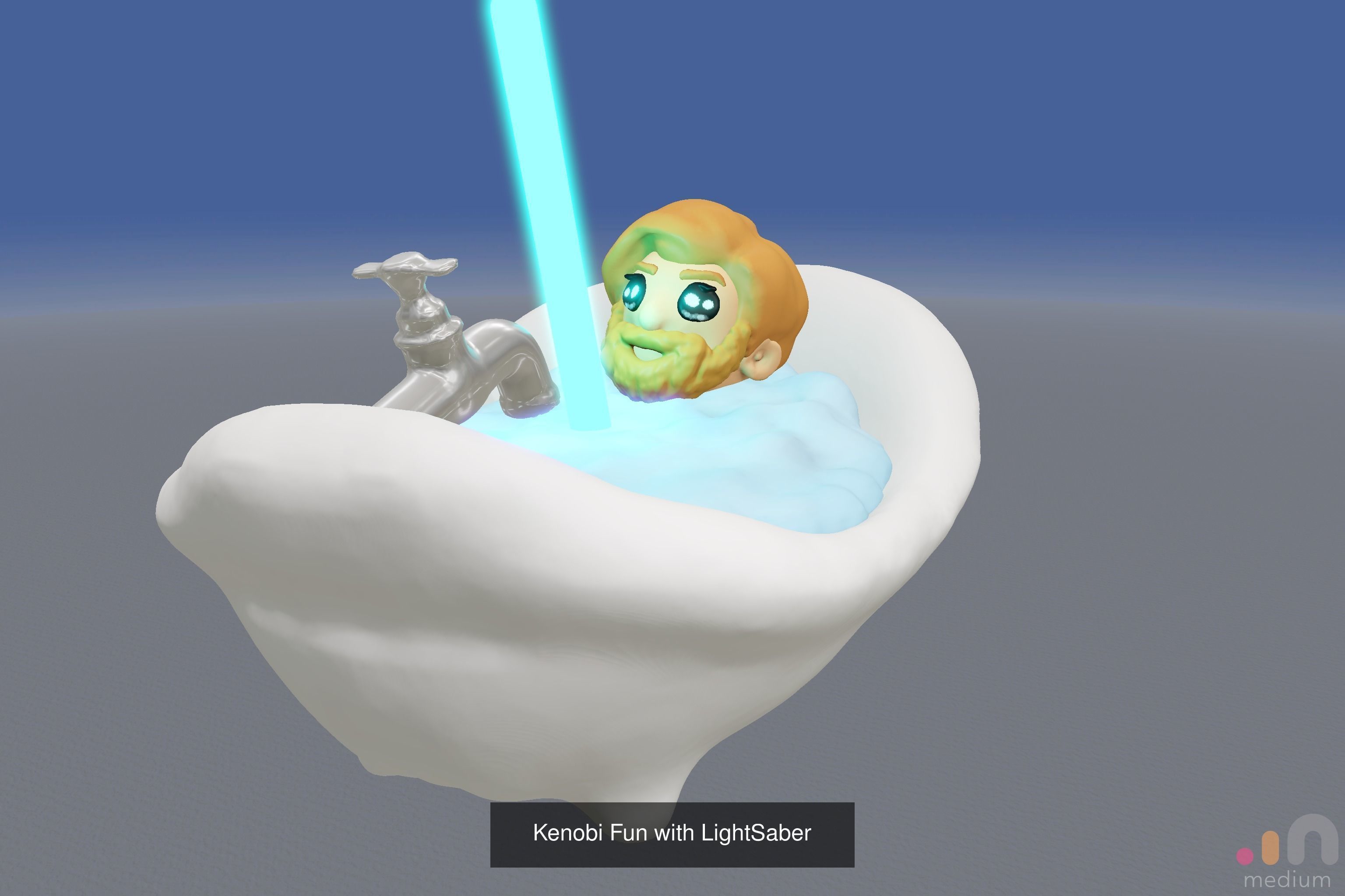 Chibi SD Style Characters Models and Scenes 3D Model Collection_14