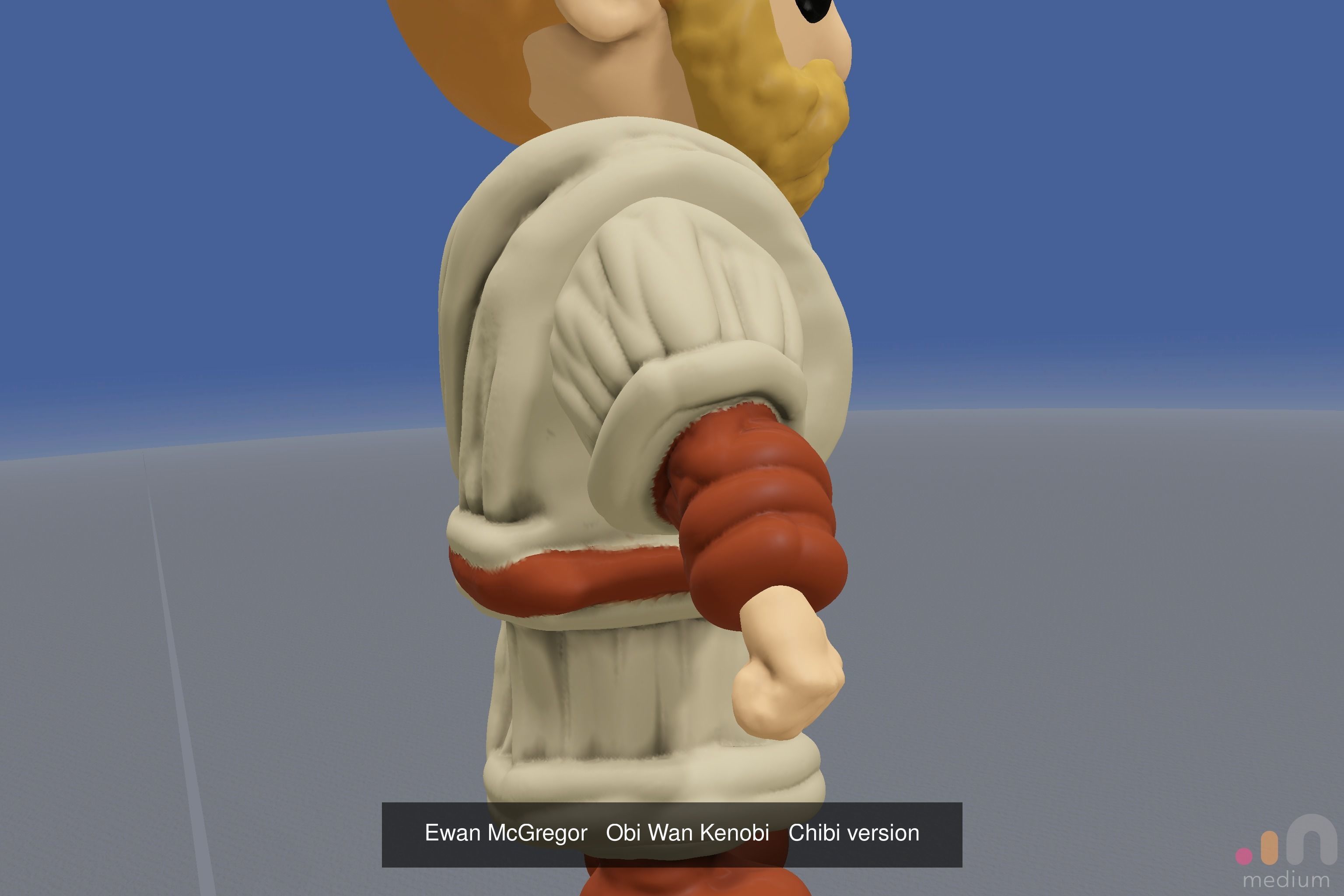 Chibi SD Style Characters Models and Scenes 3D Model Collection_12