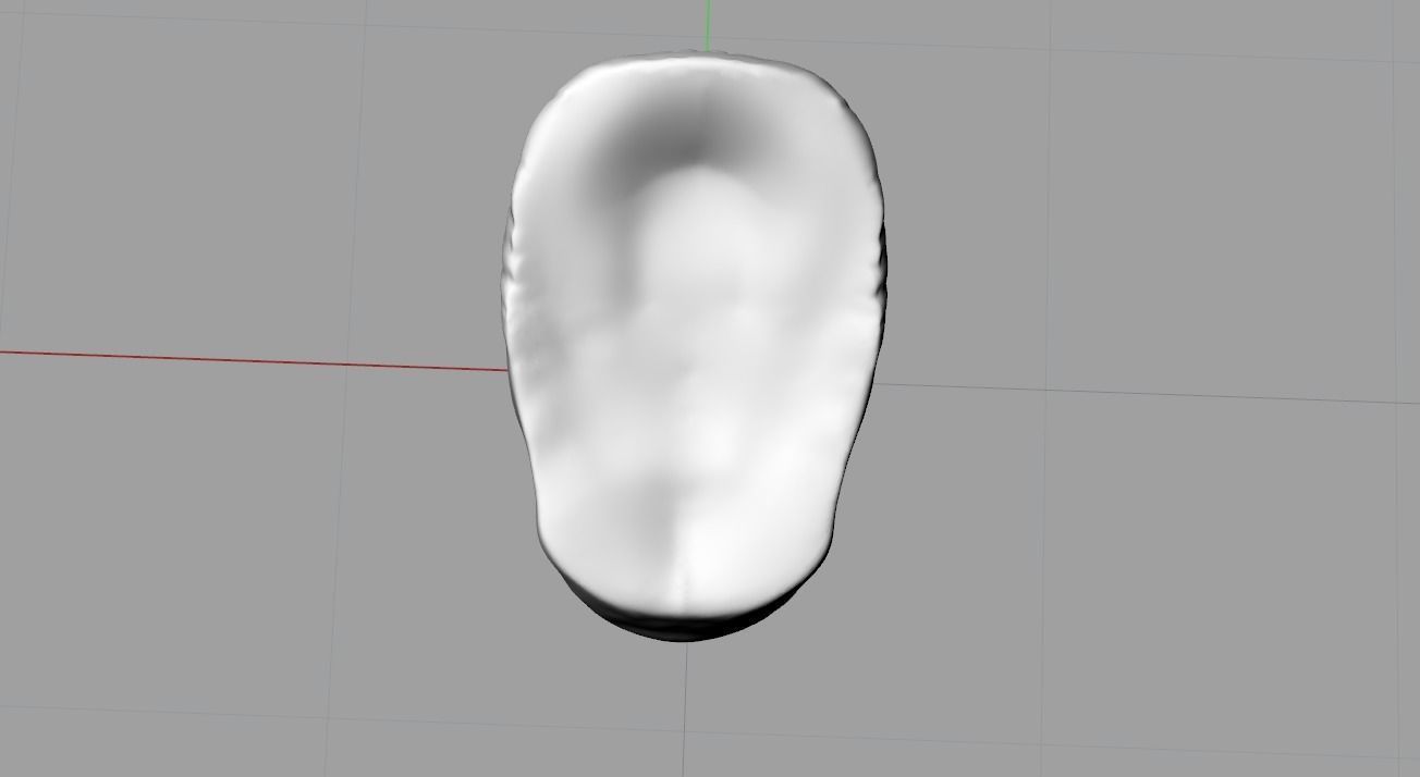 Dali mask  3D model_2