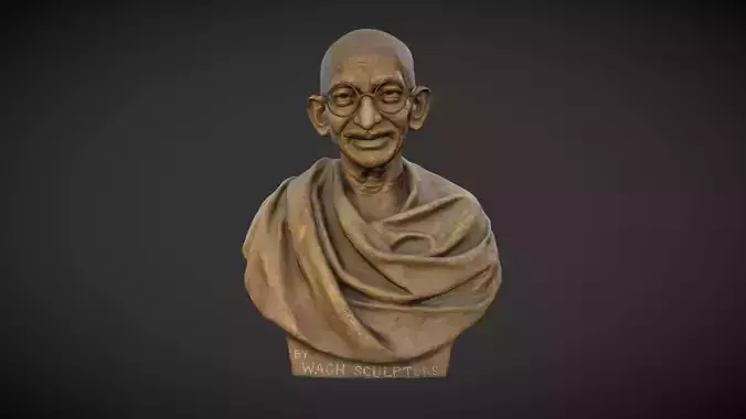 Gandhi by Wagh Sculptors v3