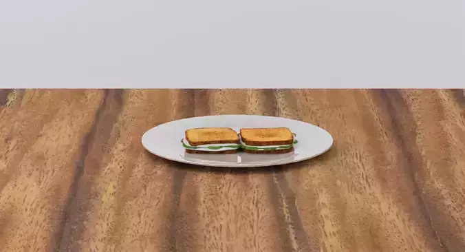 Labneh Cucumber Sandwich