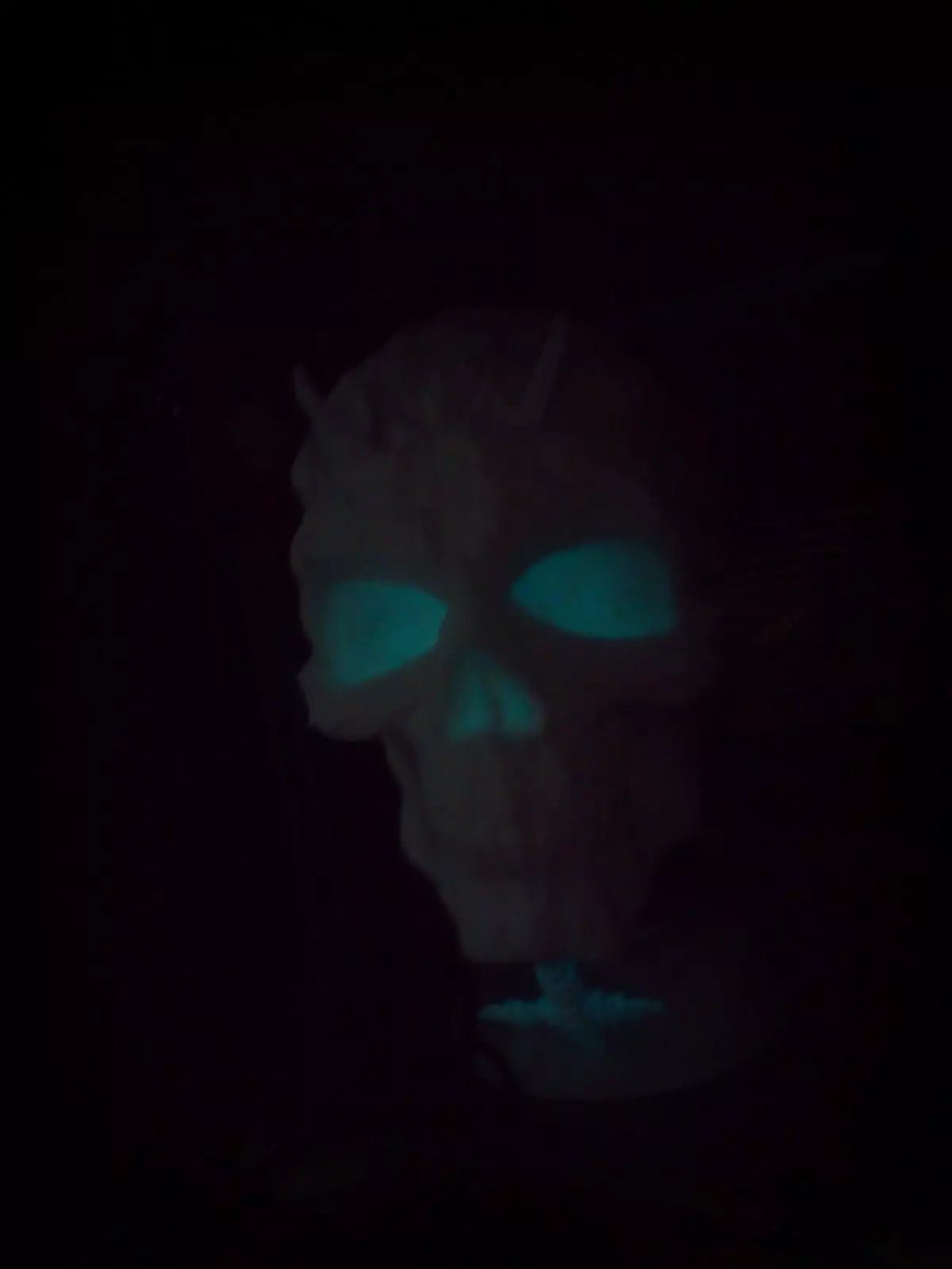 Skull Lamp  3D print model_0