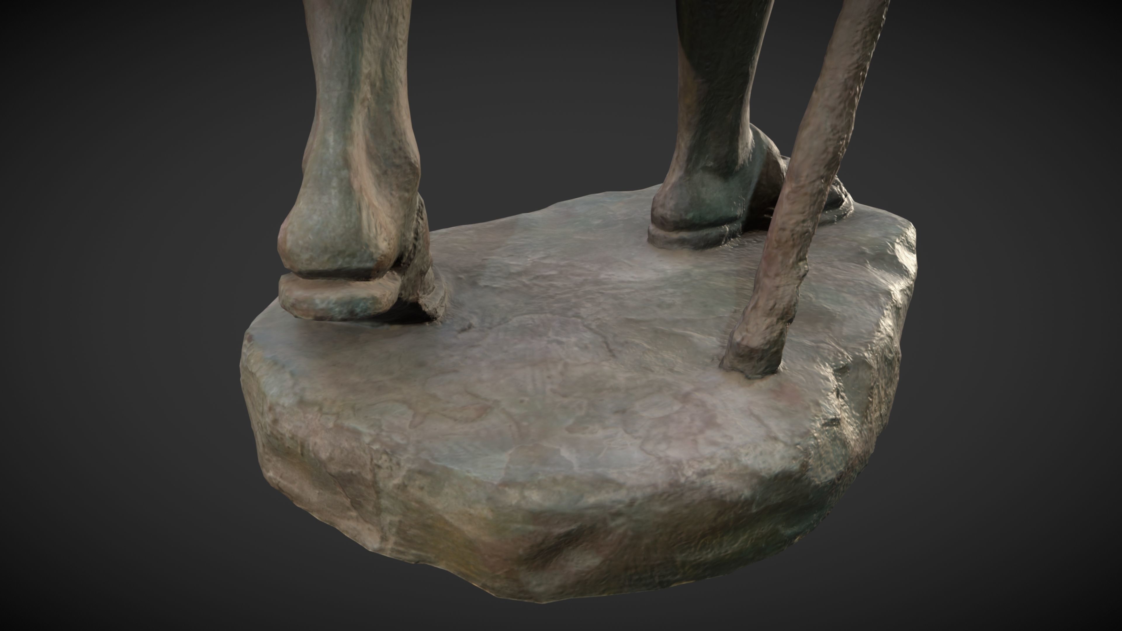 Gandhi by Wagh Sculptors v4 Low-poly 3D model_18