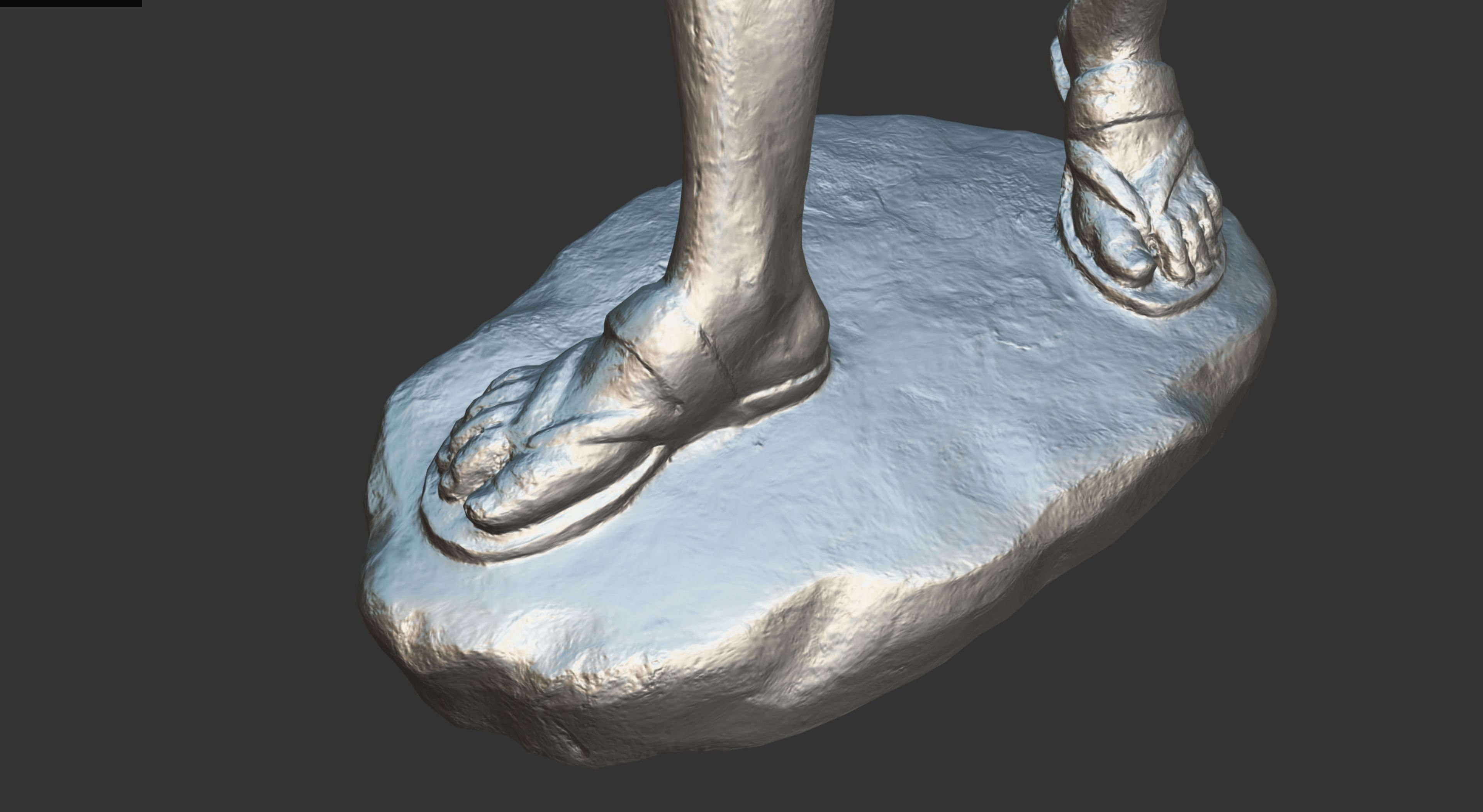 Gandhi by Wagh Sculptors v4 Low-poly 3D model_34