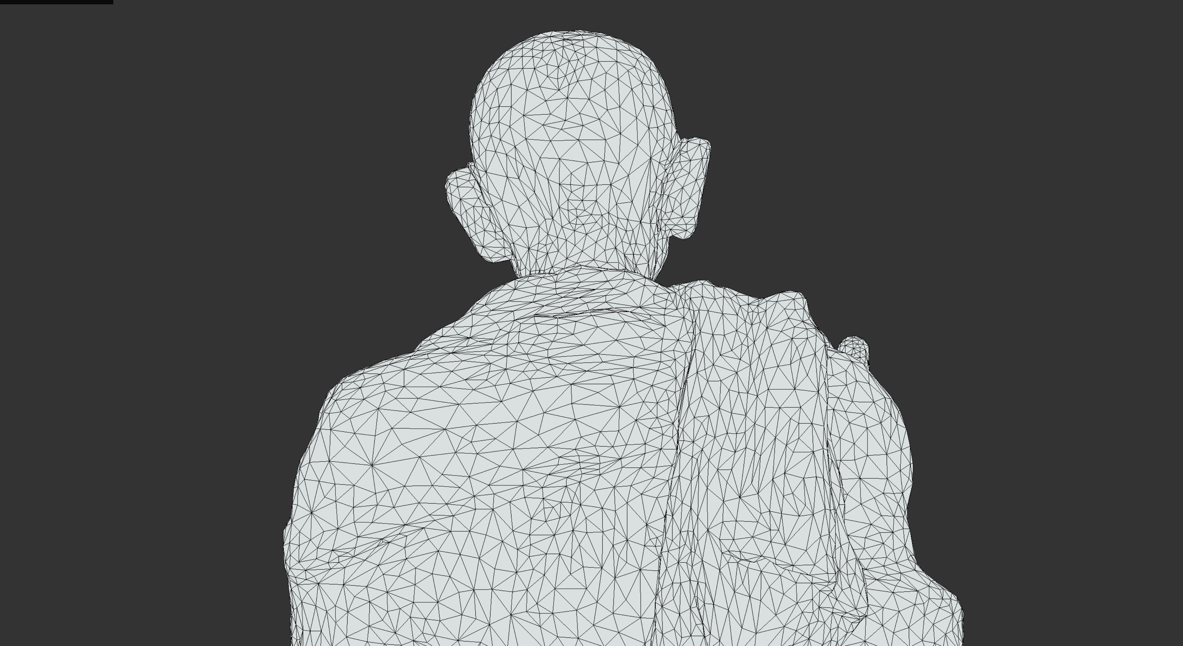 Gandhi by Wagh Sculptors v4 Low-poly 3D model_42