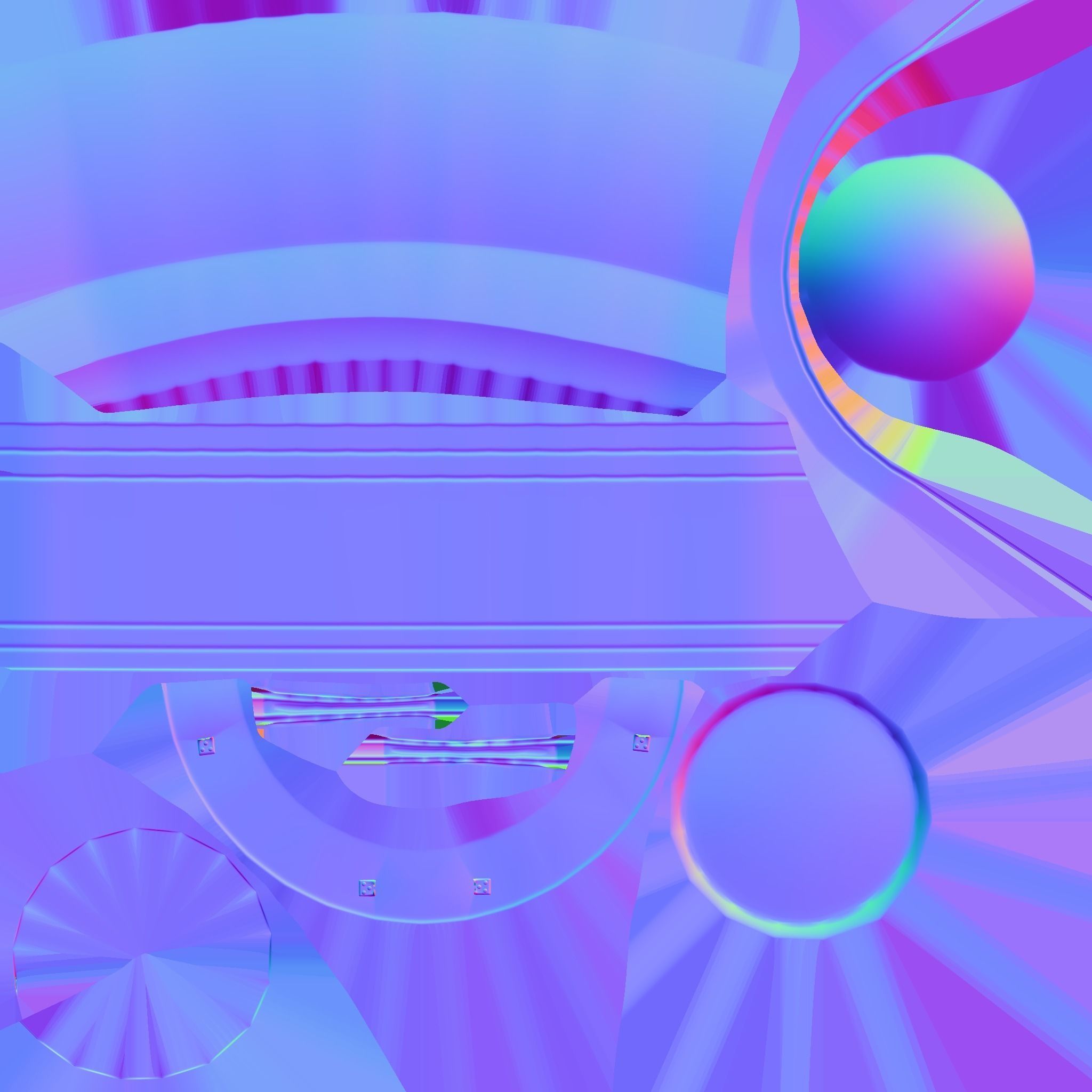 farm can lowpoly Low-poly 3D model_3