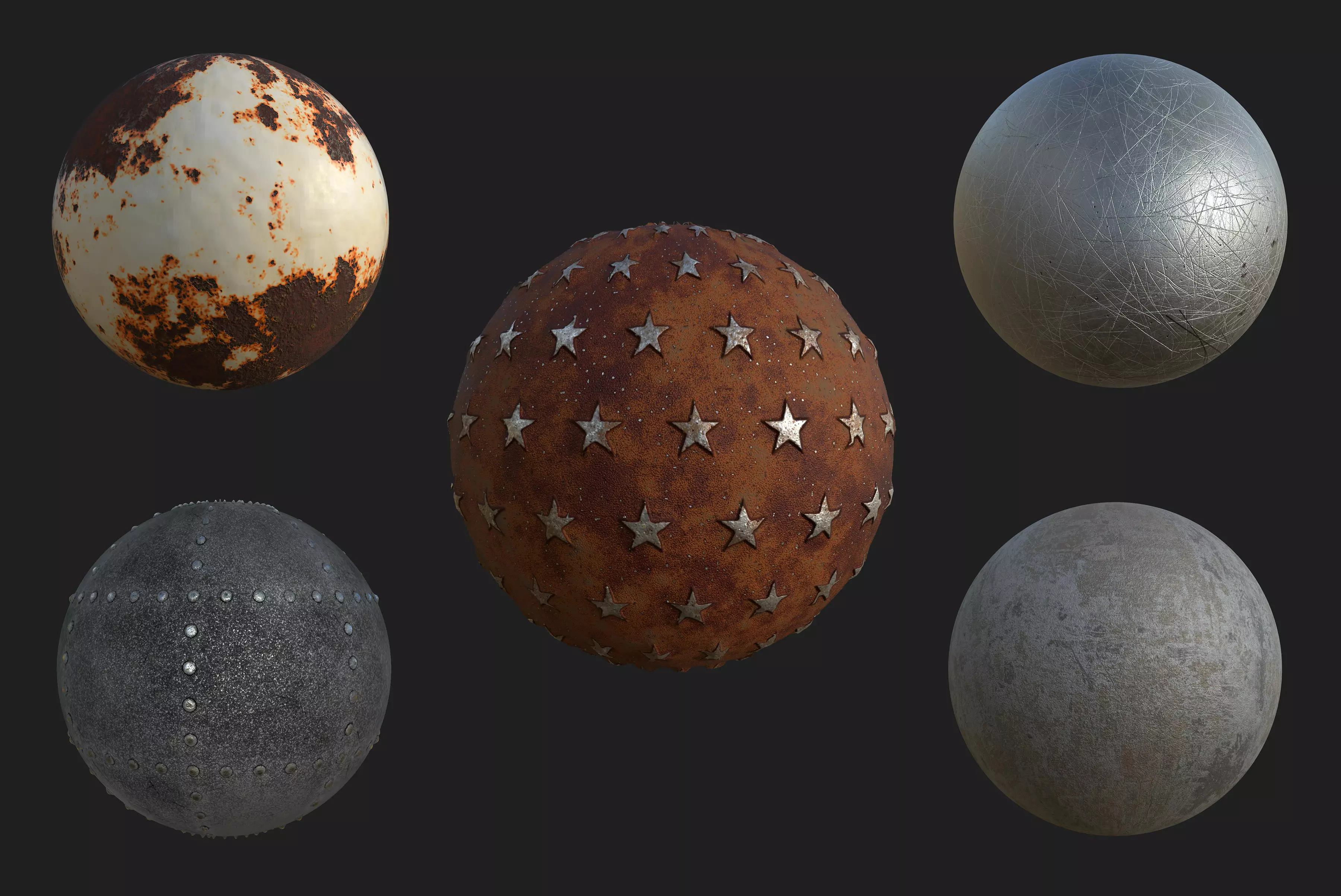 Grunge Metal Texture Pack Texture