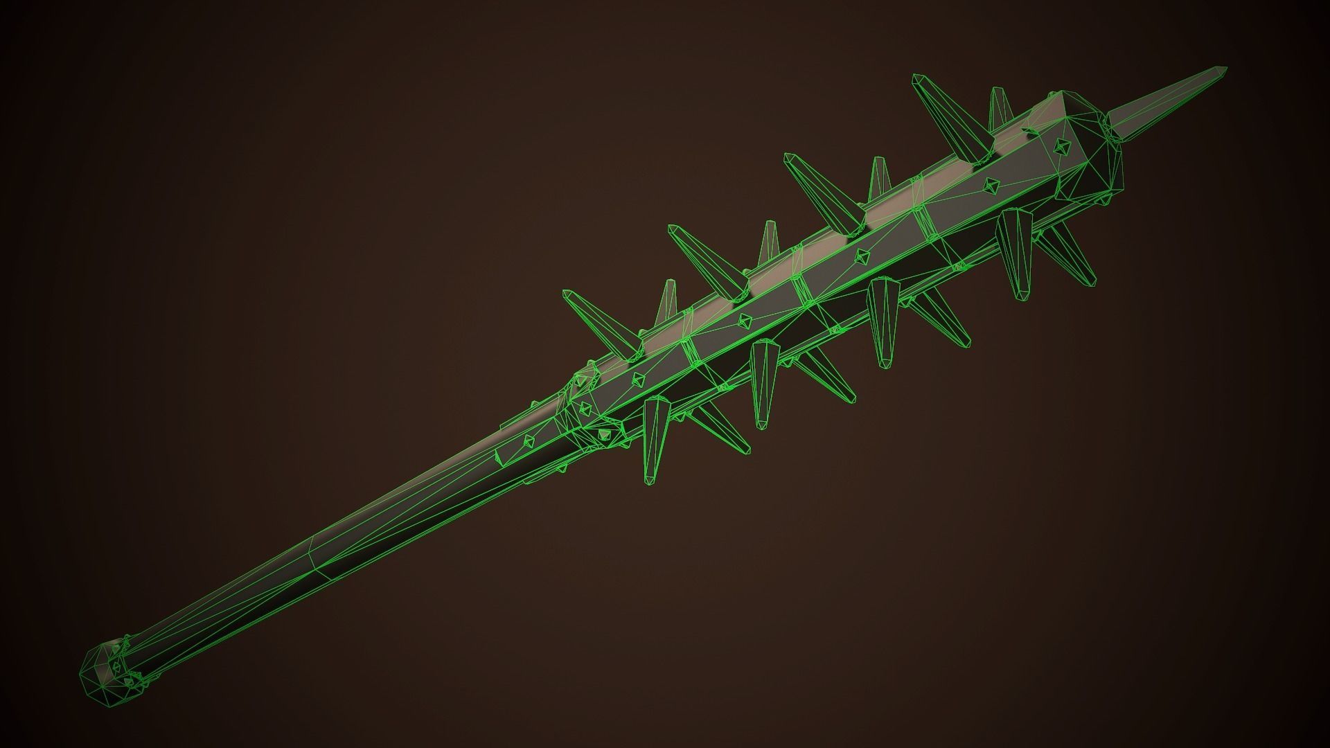 Medieval weapons set01 3D Model Collection_26