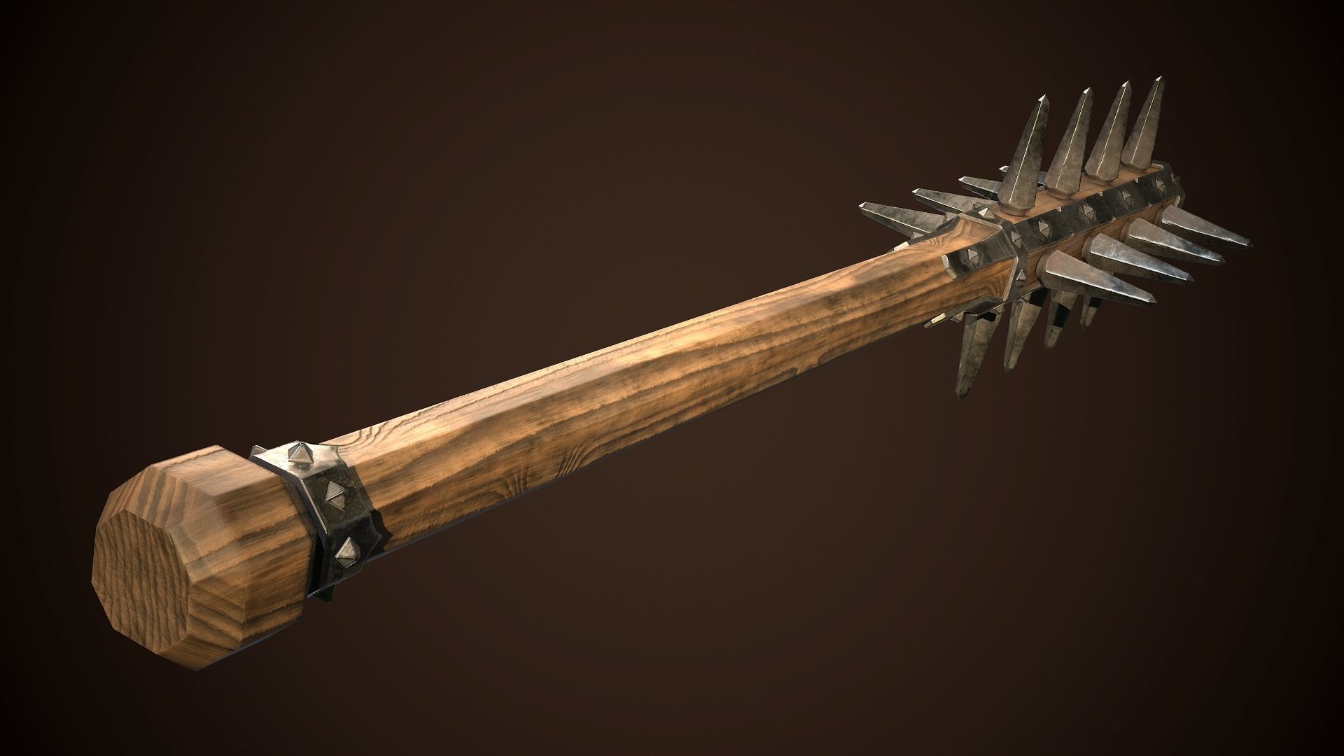 Medieval weapons set01 3D Model Collection_20
