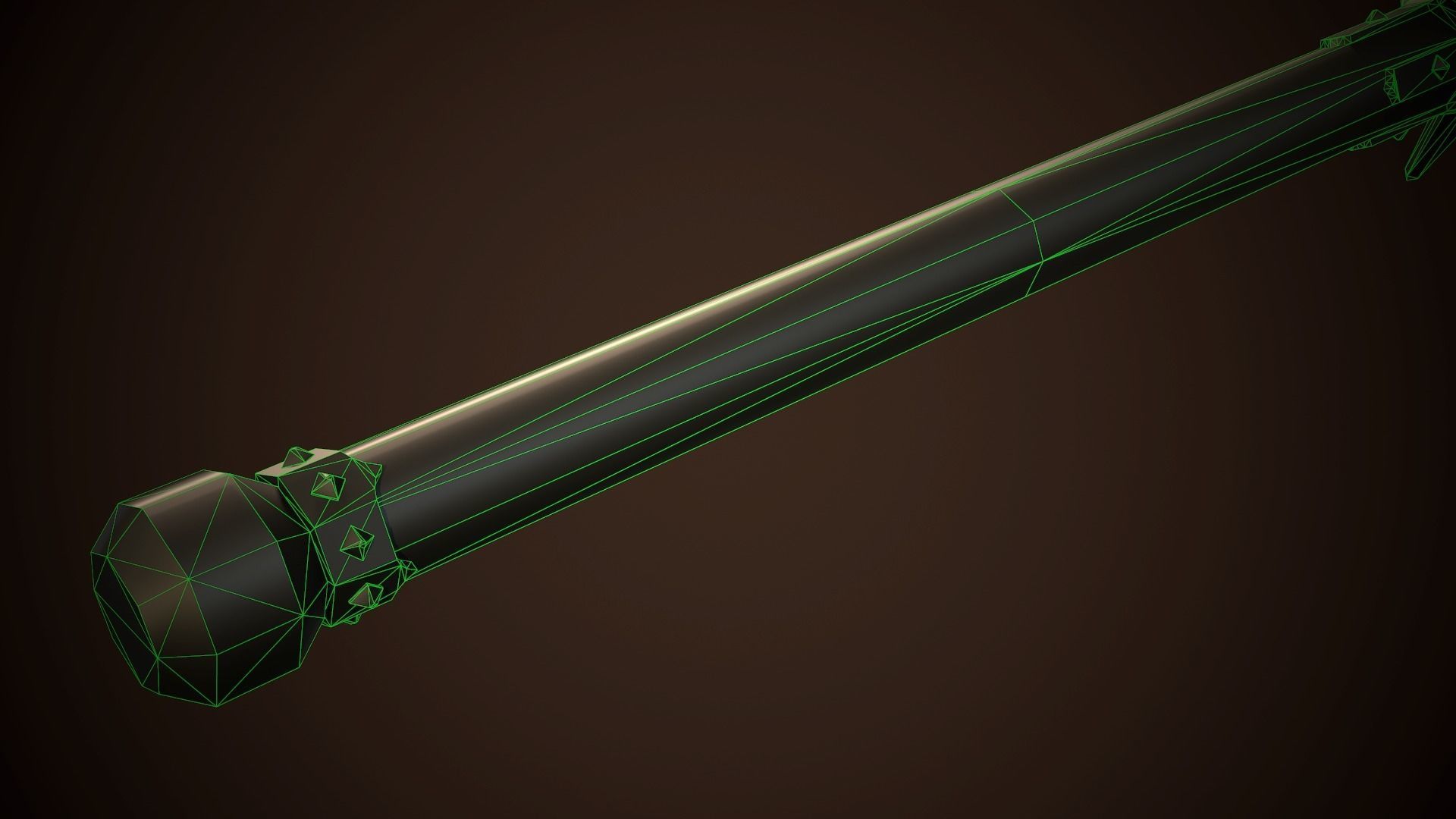 Medieval weapons set01 3D Model Collection_28