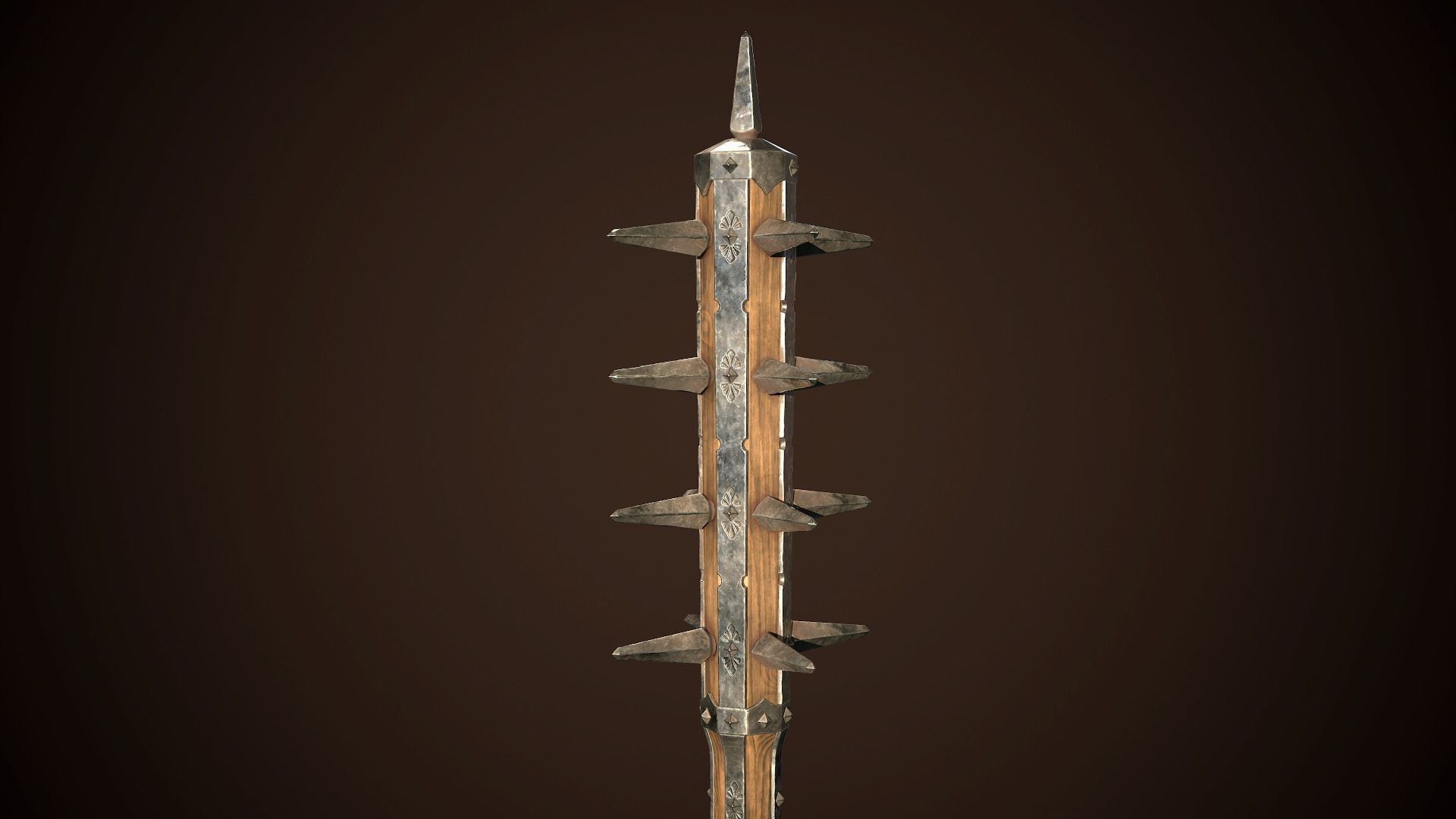 Medieval weapons set01 3D Model Collection_22