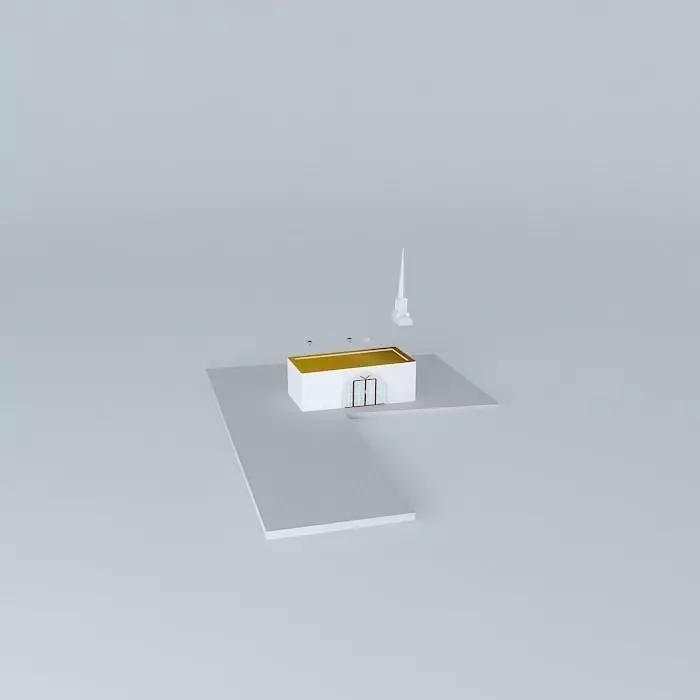 Centro de Reunion, Mormon Free 3D model_0