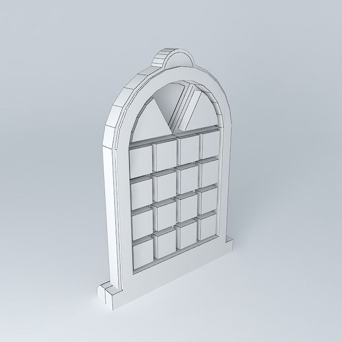 Picture window Free 3D model_4