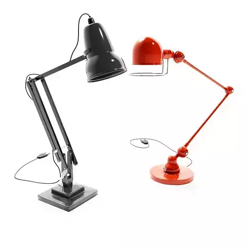 Set desk lamp 3D model