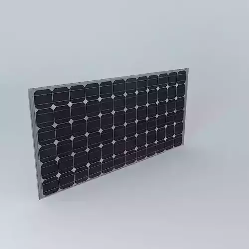 Solar Photovoltaic Panel 3D model