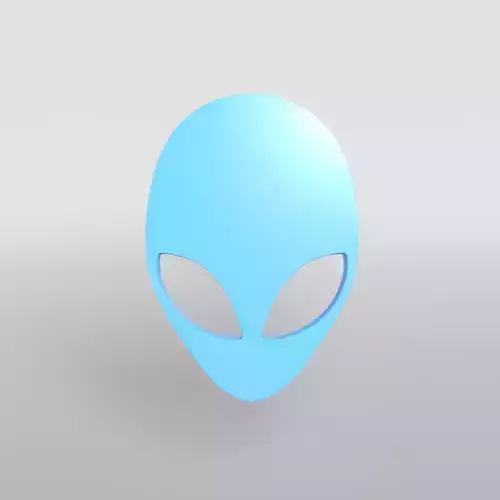 Alienware Logo 004 Free low-poly 3D model