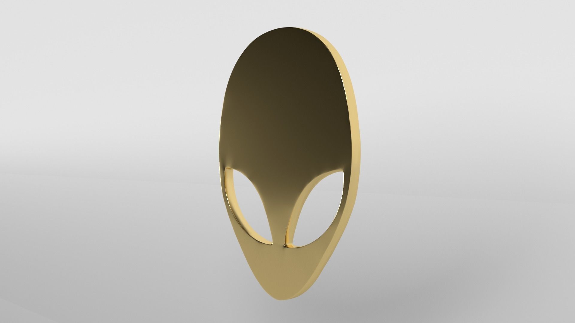 Alienware Logo 005 Free low-poly 3D model_3