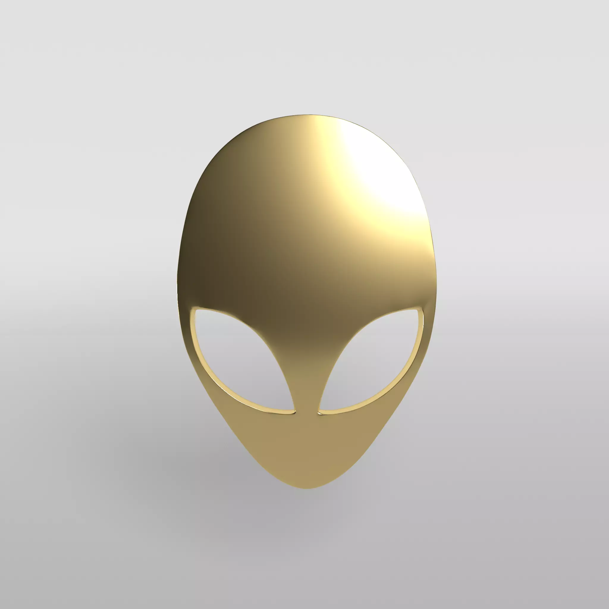 Alienware Logo 005 Free low-poly 3D model_0