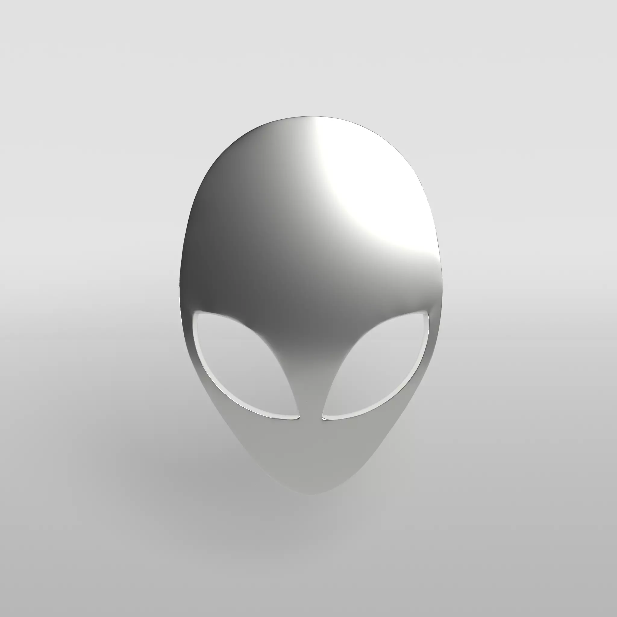 Alienware Logo 006 Free low-poly 3D model_0